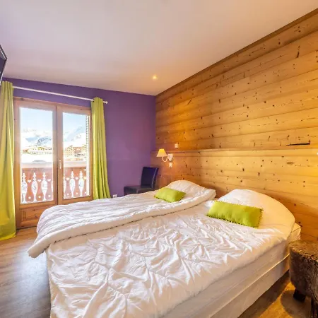 Charme 2 Pieces Cabine, Skis Aux Pieds, Balcon, Wifi, Au Coeur De Le - Fr-1-502-479 아파트 티뉴